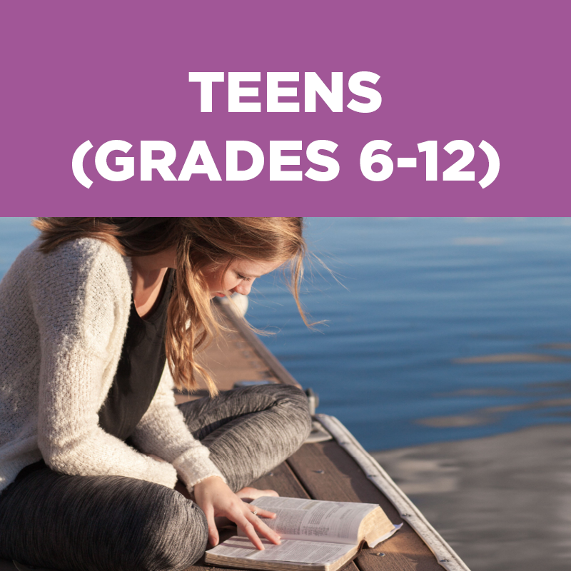 Teens ages 13 through 18